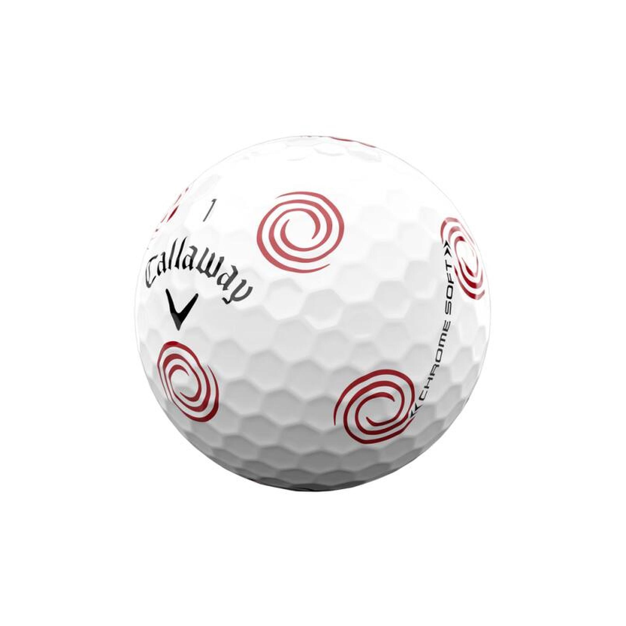 Piłki Golfowe Chrome Soft Truvis Odyssey 12 sztuk