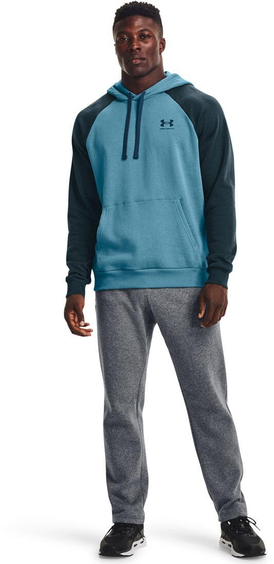 Under Armour Rival Fleece Colourblock Hoody 3/3