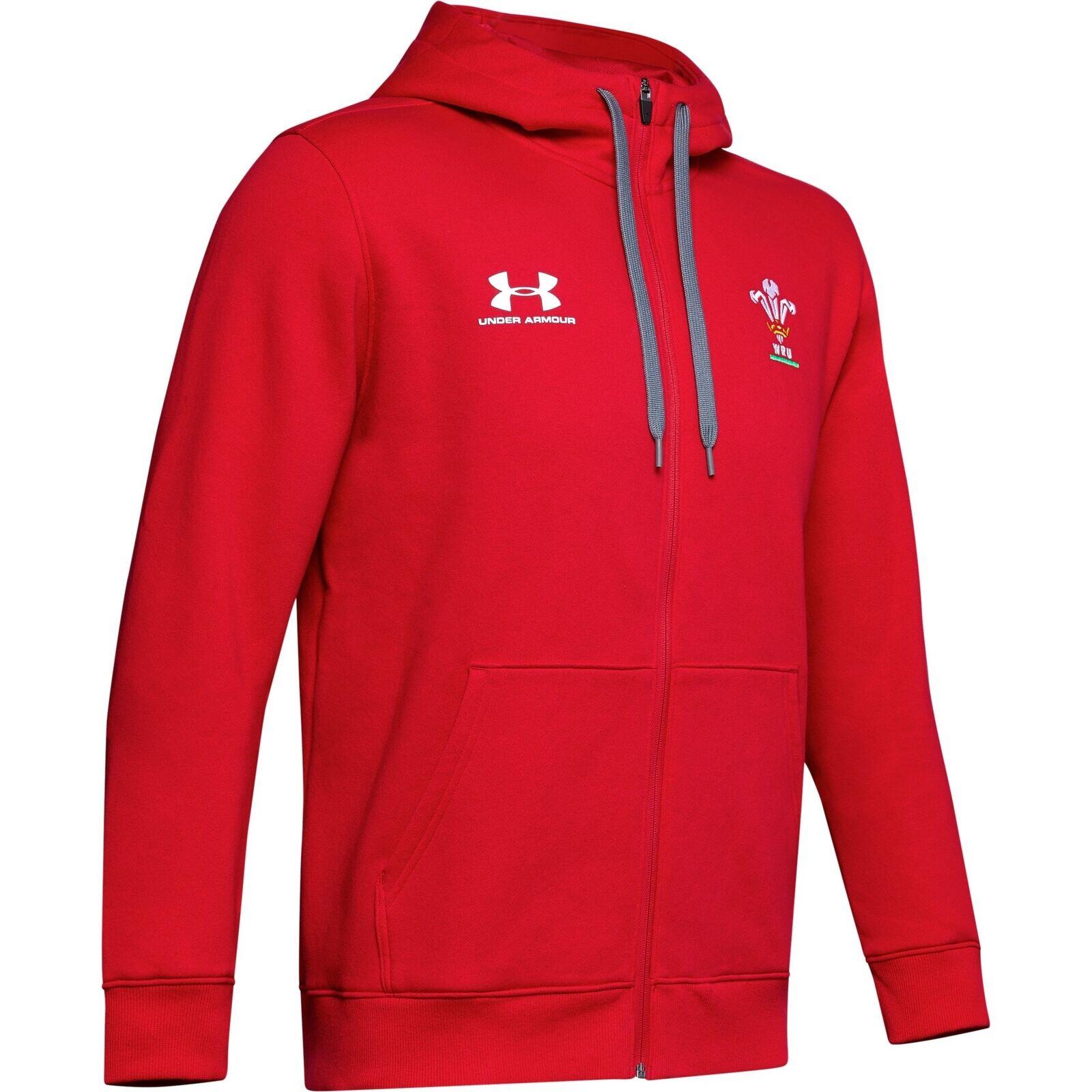 Under Armour Wales WRU Womens Rival Rugby Hoodie 1/3