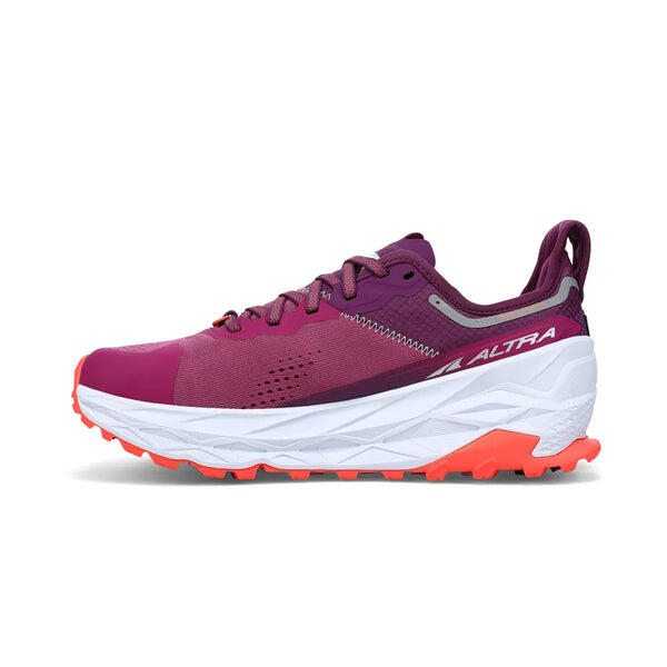 Altra Women's Olympus 5 Trail Running Shoes - Purple Orange