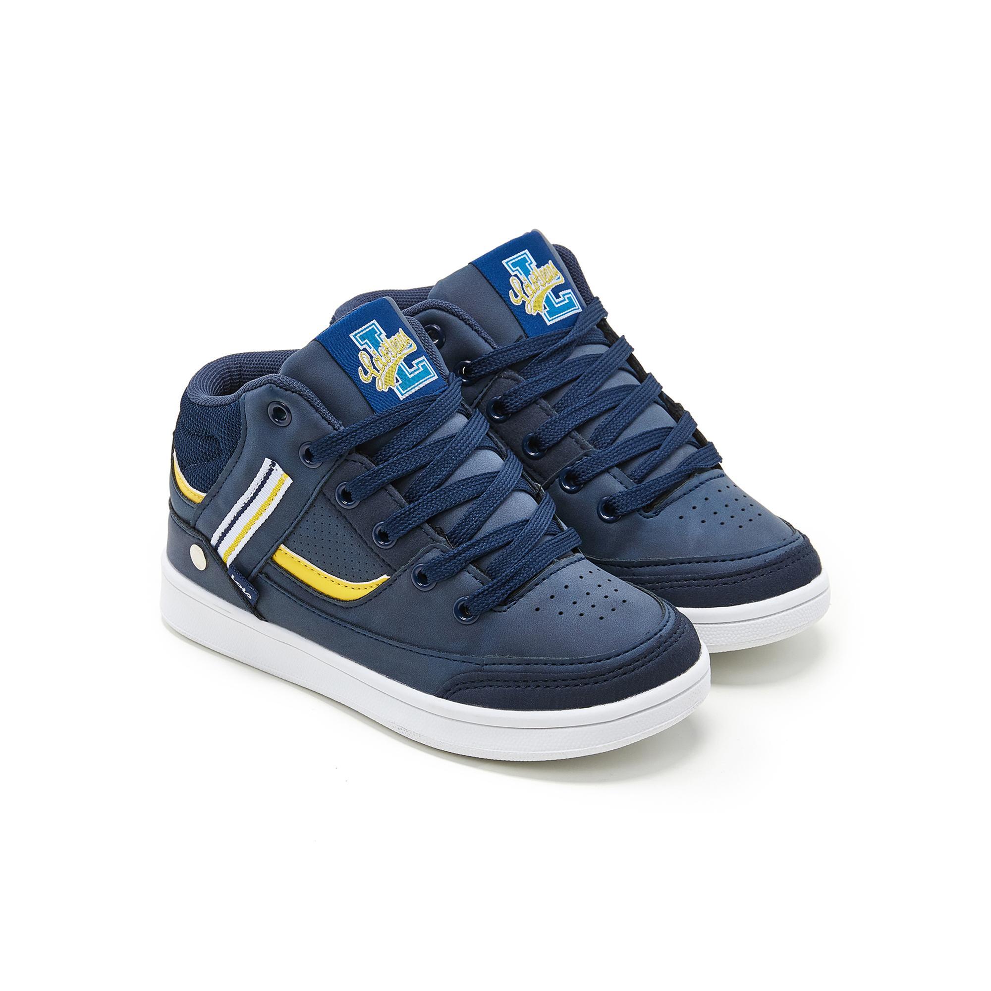 Zapatillas Deportivas Abotinadas Niños Lois 63208 Azul Marino con Cordones 2/5