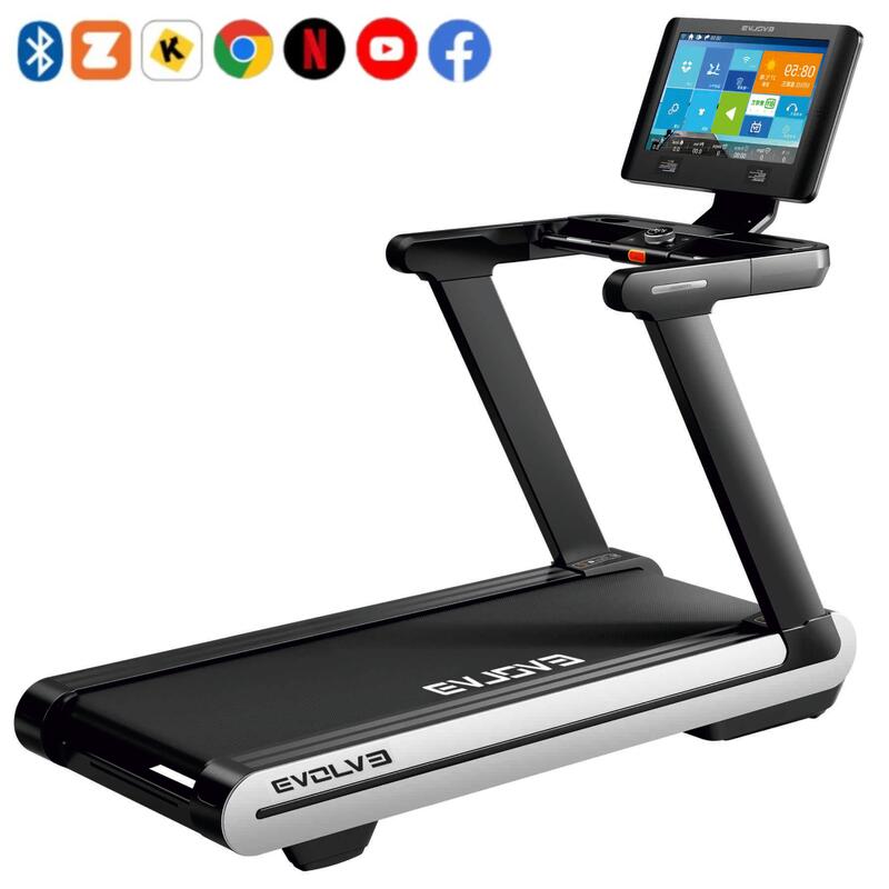 Loopband met touchscreen entertainment scherm - Evolve Fitness HT-500-TFT