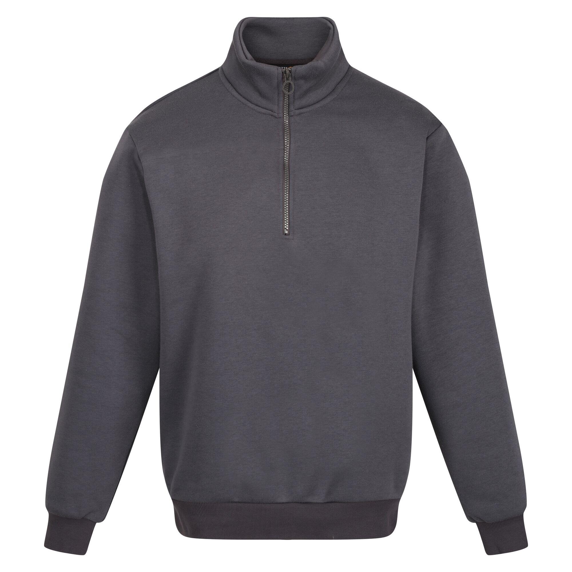 Regatta Mens Pro Quarter Zip Sweatshirt