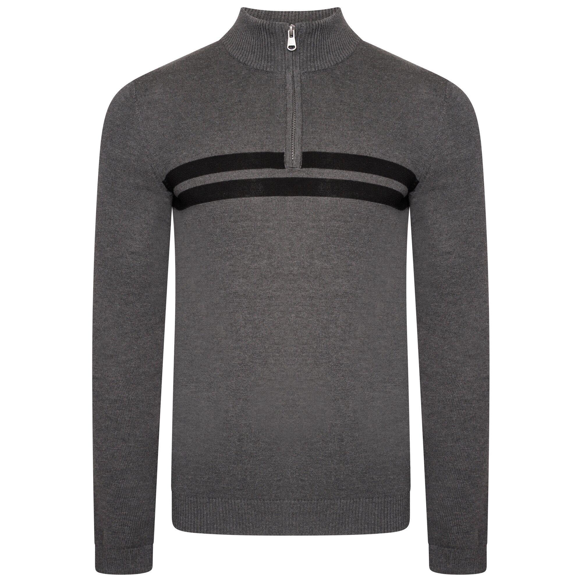 Dare 2B Mens Unite Us Knitted Half Zip Sweatshirt