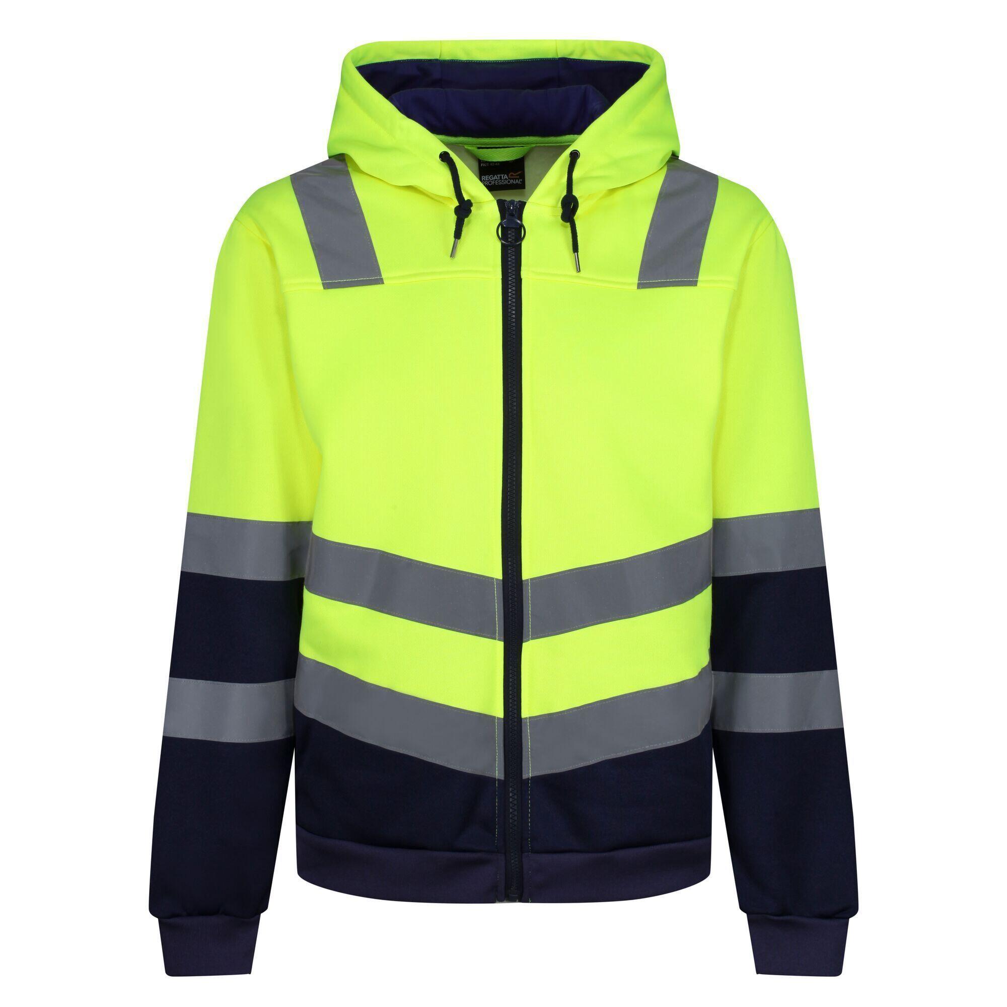 Regatta Mens Pro Hi-Vis Full Zip Jacket