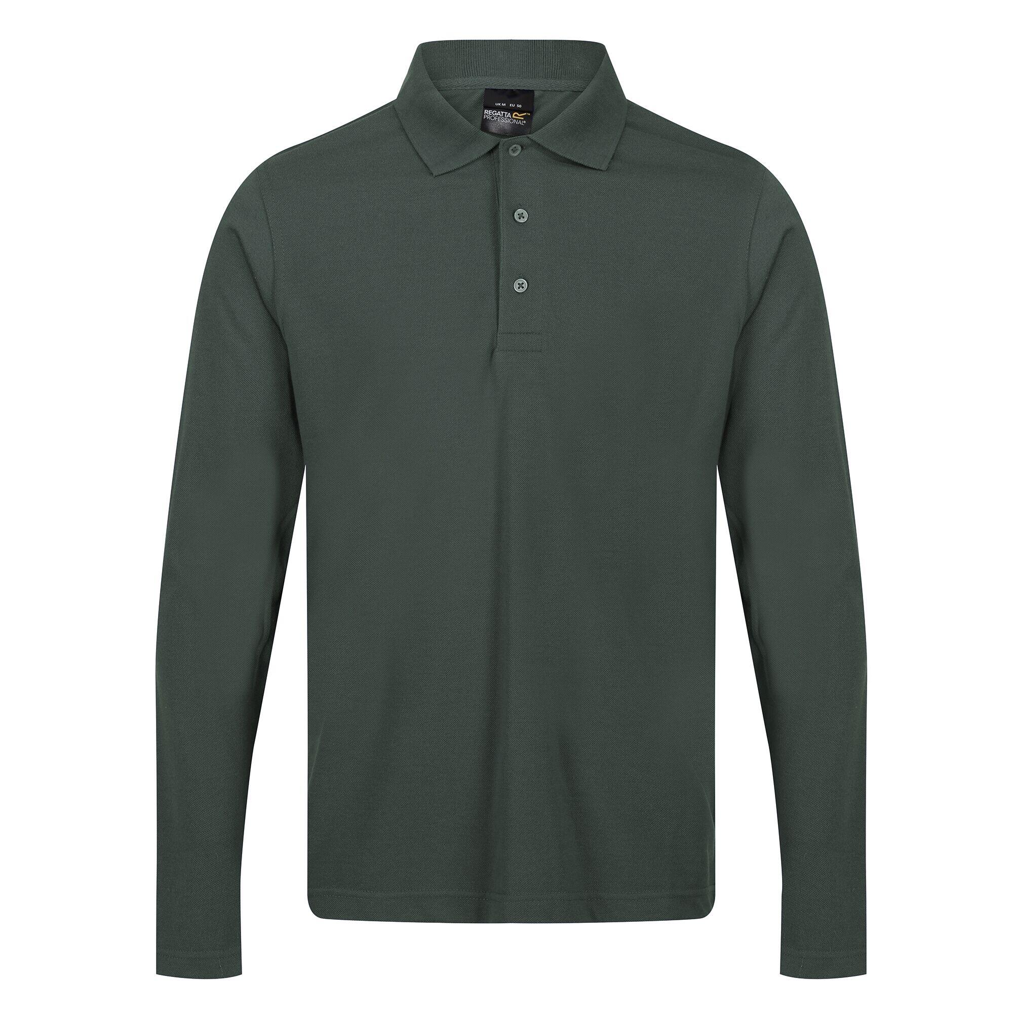 Regatta Mens Pro Long-Sleeved Polo Shirt