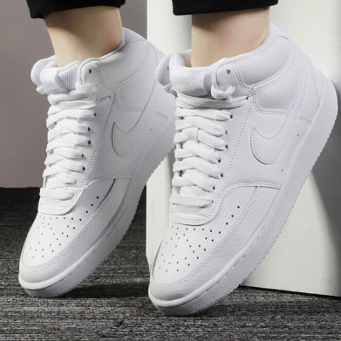 Calçado Nike Court Vision Mid, Branco, Mulheres