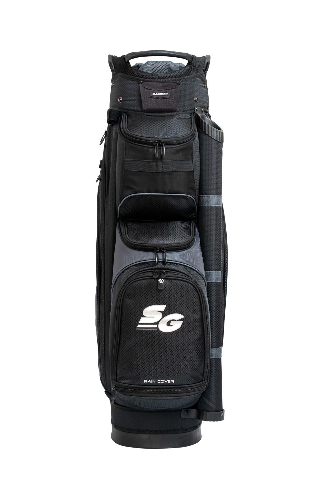 Light Weight Premium Golf Bag - Black/Grey