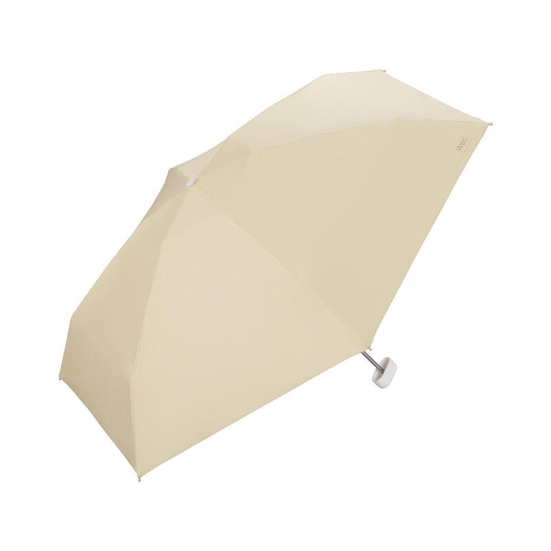 Sunshade foldable umbrella with Small Handbag - Light brown