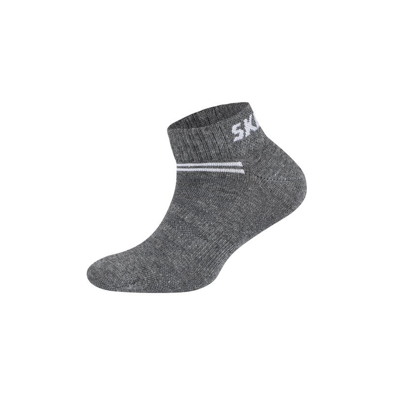 Sneakersocken Kinder black mix 10er Pack