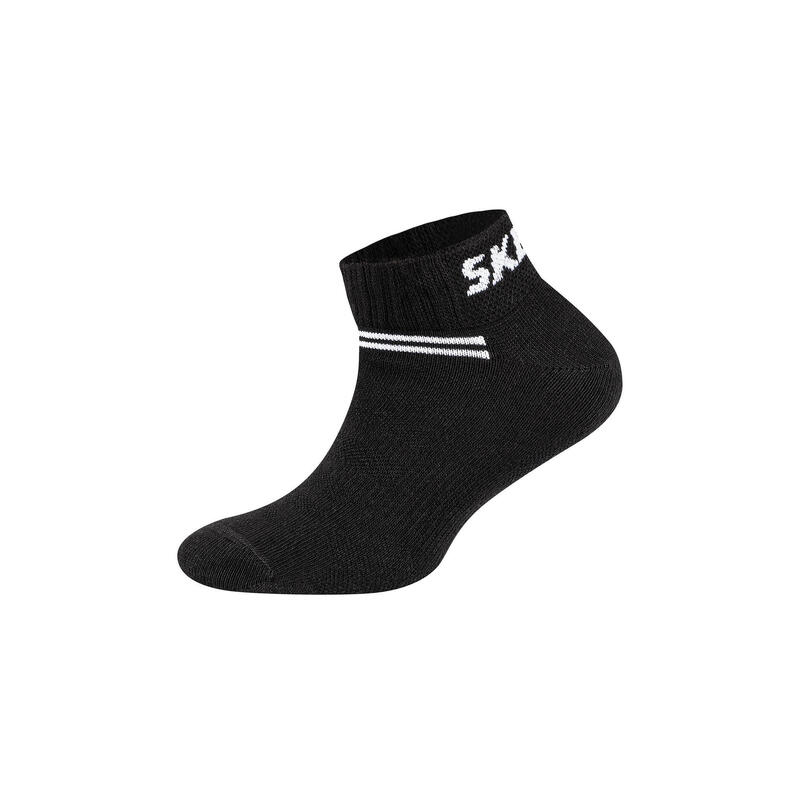 Sneakersocken Kinder black mix 10er Pack