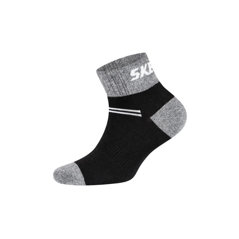 Kurzsocken Kinder black mix 10er Pack