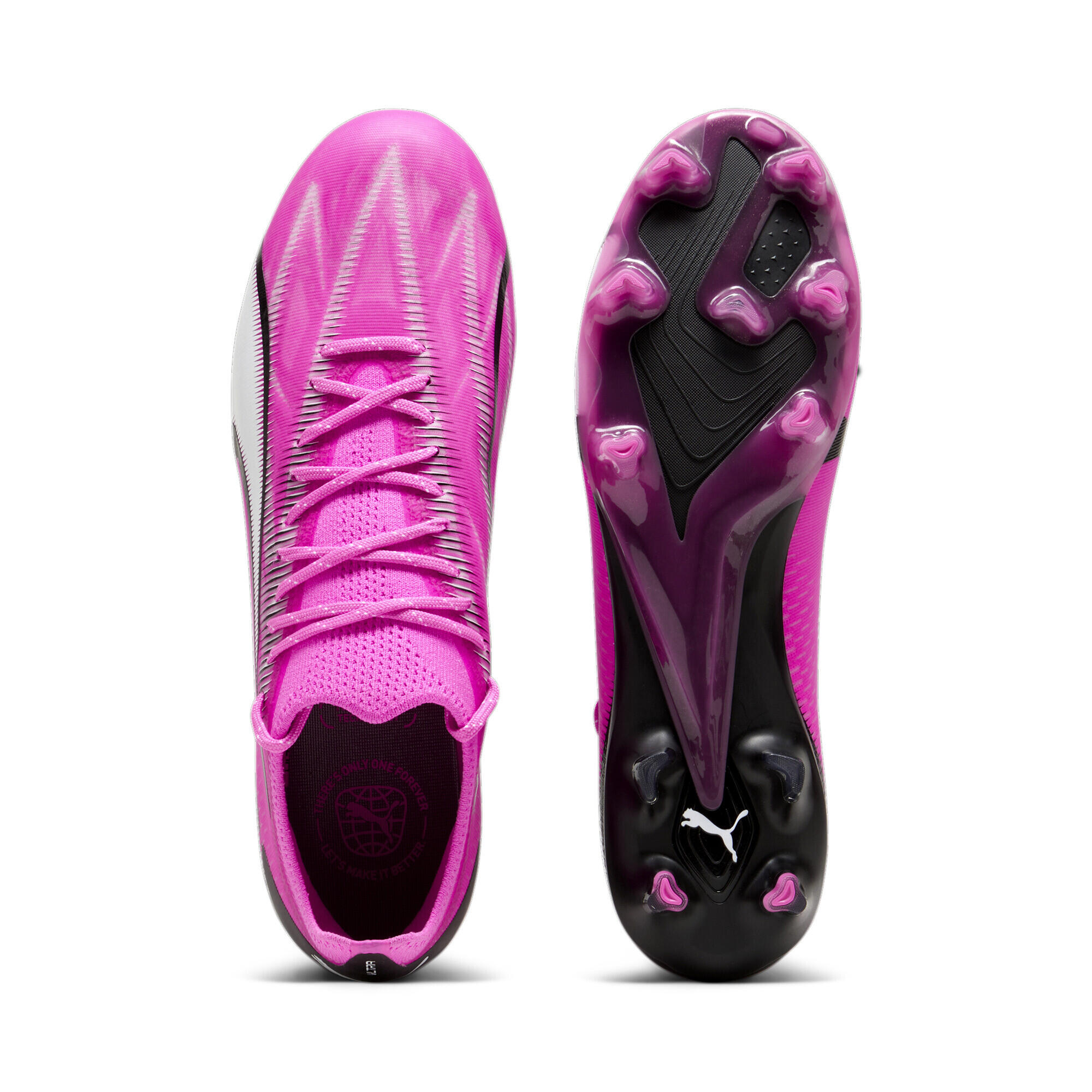 ULTRA ULTIMATE FG/AG Fußballschuhe Erwachsene PUMA Poison Pink White Black 7/7
