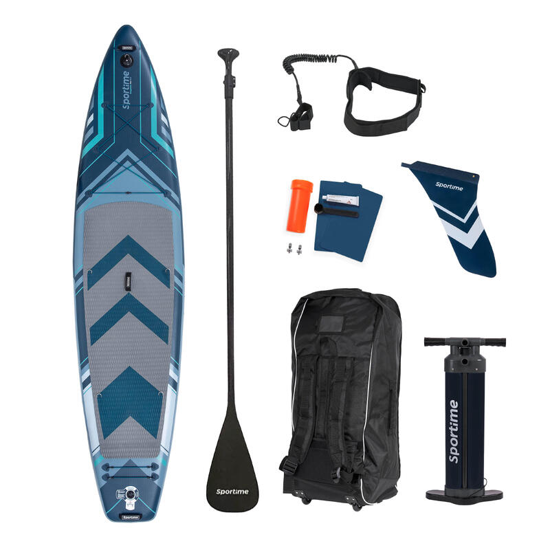 Sportime Stand Up Paddling Board Seegleiter Pro Full-Carbon-Set, 126 W