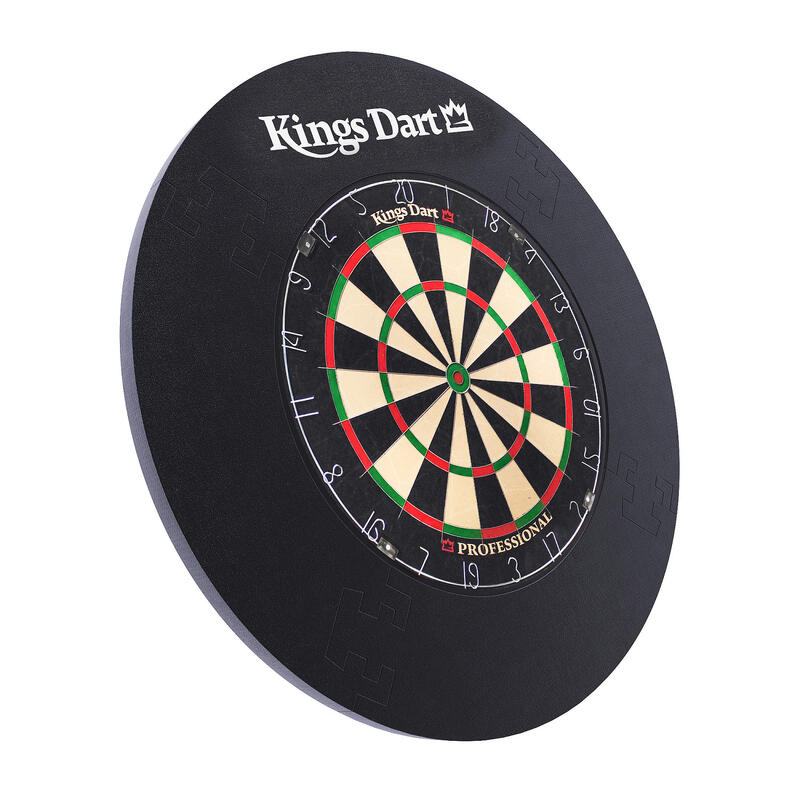 Kings Dart Dart-Set Profi, Professional (Zahlenring Metall), Schwarz