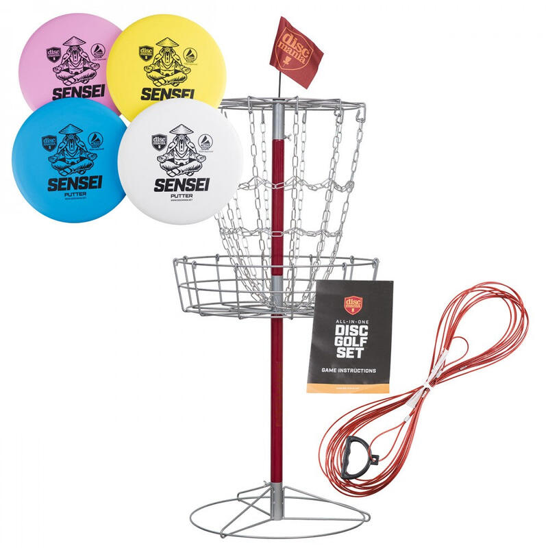 All-in-one Disc Golf Set - Compleet met target en discs