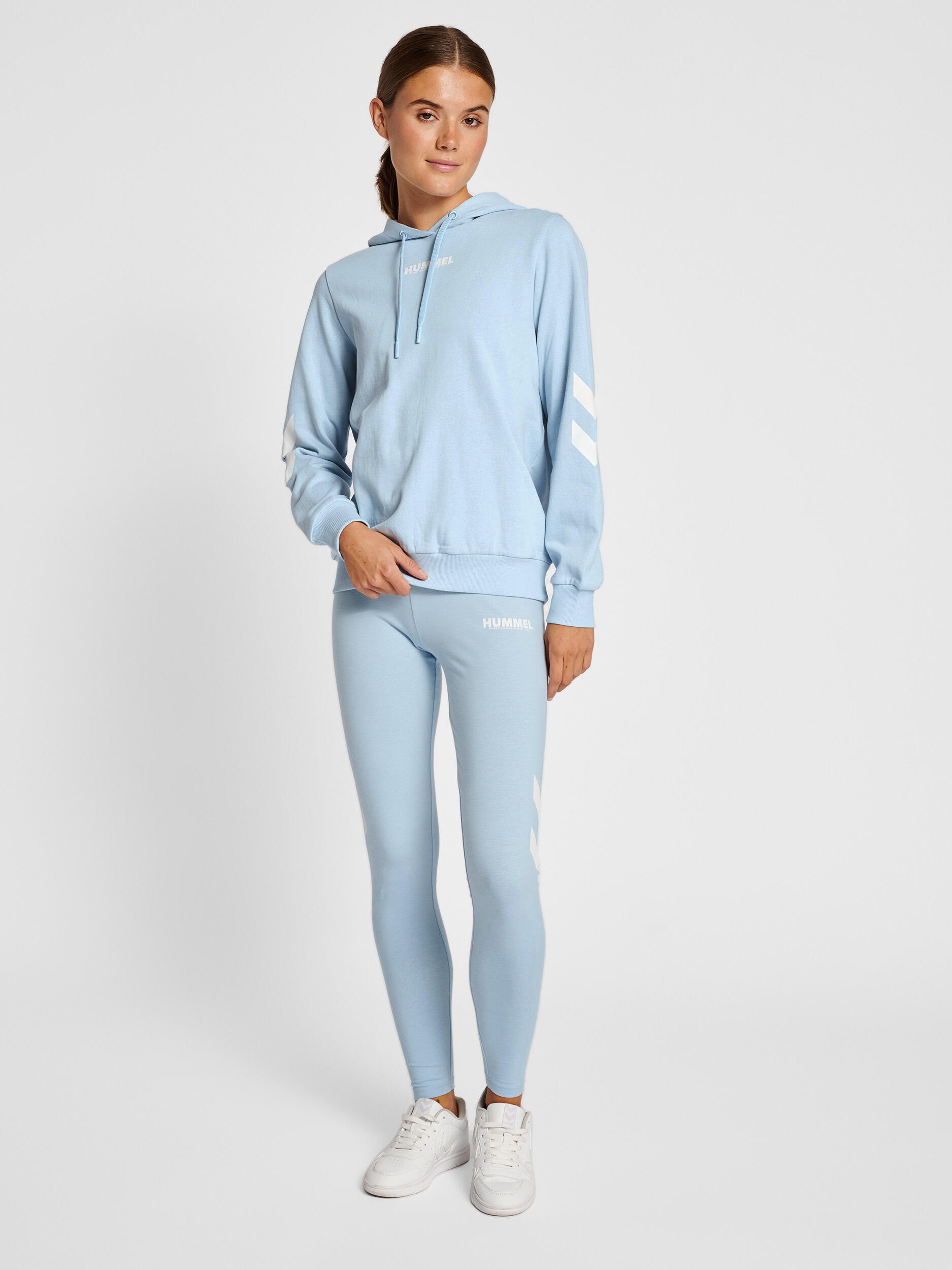 Verstellbare Taille Kapuzenpullover Hmllegacy Lebensstil Damen HUMMEL 2/7