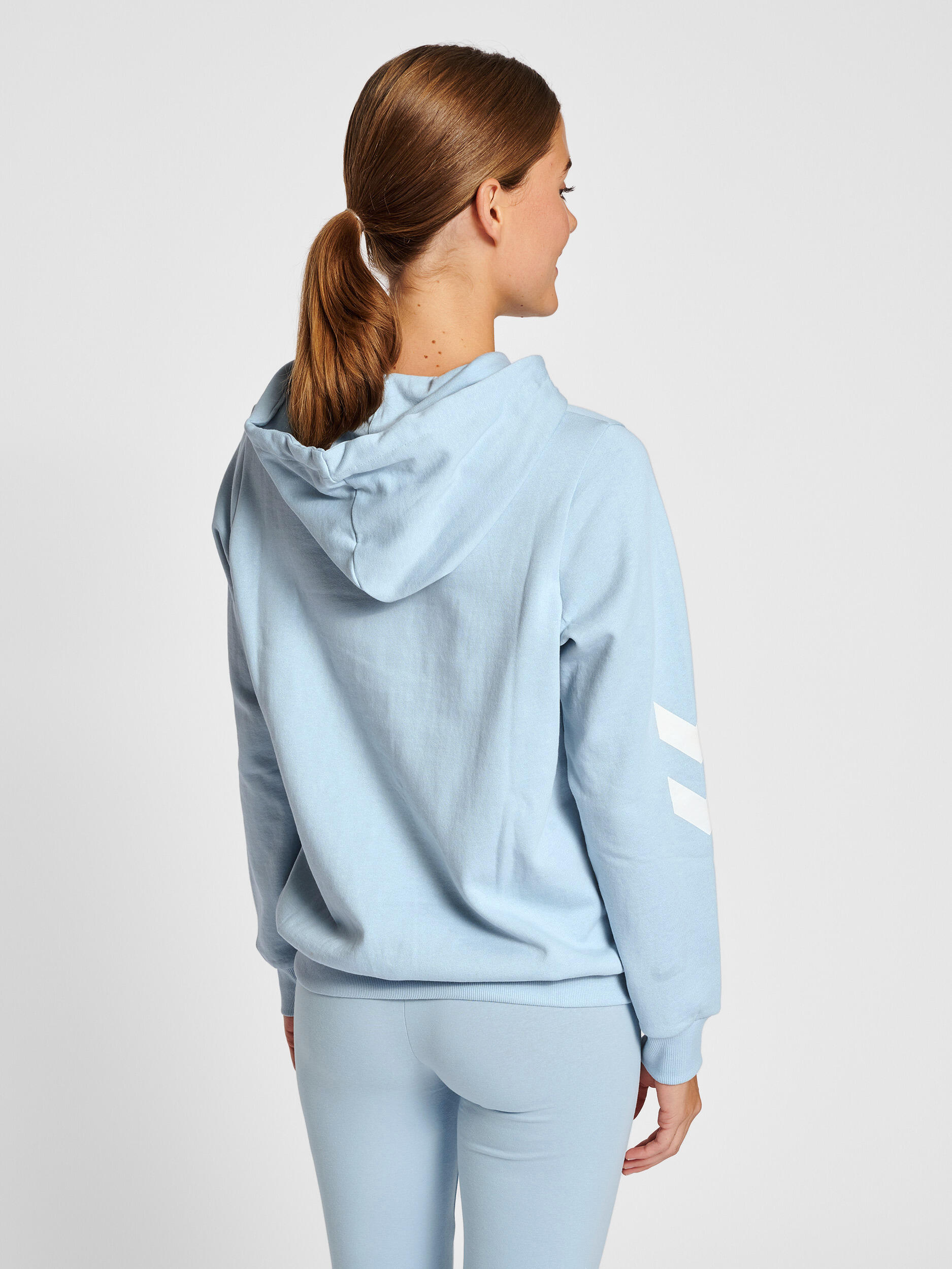Verstellbare Taille Kapuzenpullover Hmllegacy Lebensstil Damen HUMMEL 3/7
