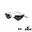 【FINA APPROVED】NRJ SWIMMING GOGGLES - COMPETITION - WHITE/NAVY BLUE