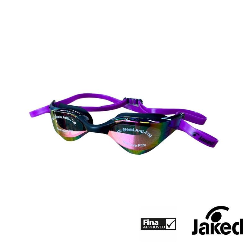 【FINA APPROVED】NRJ SWIMMING GOGGLES - COMPETITION - PURPLE
