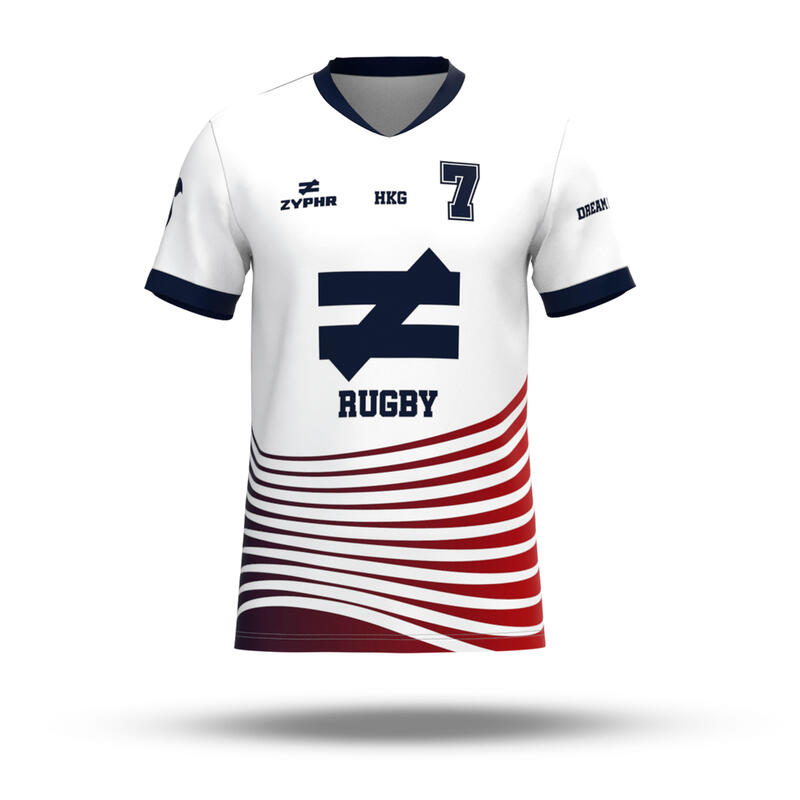 (Pre Order) Classic HK Rugby Fan Jersey - White