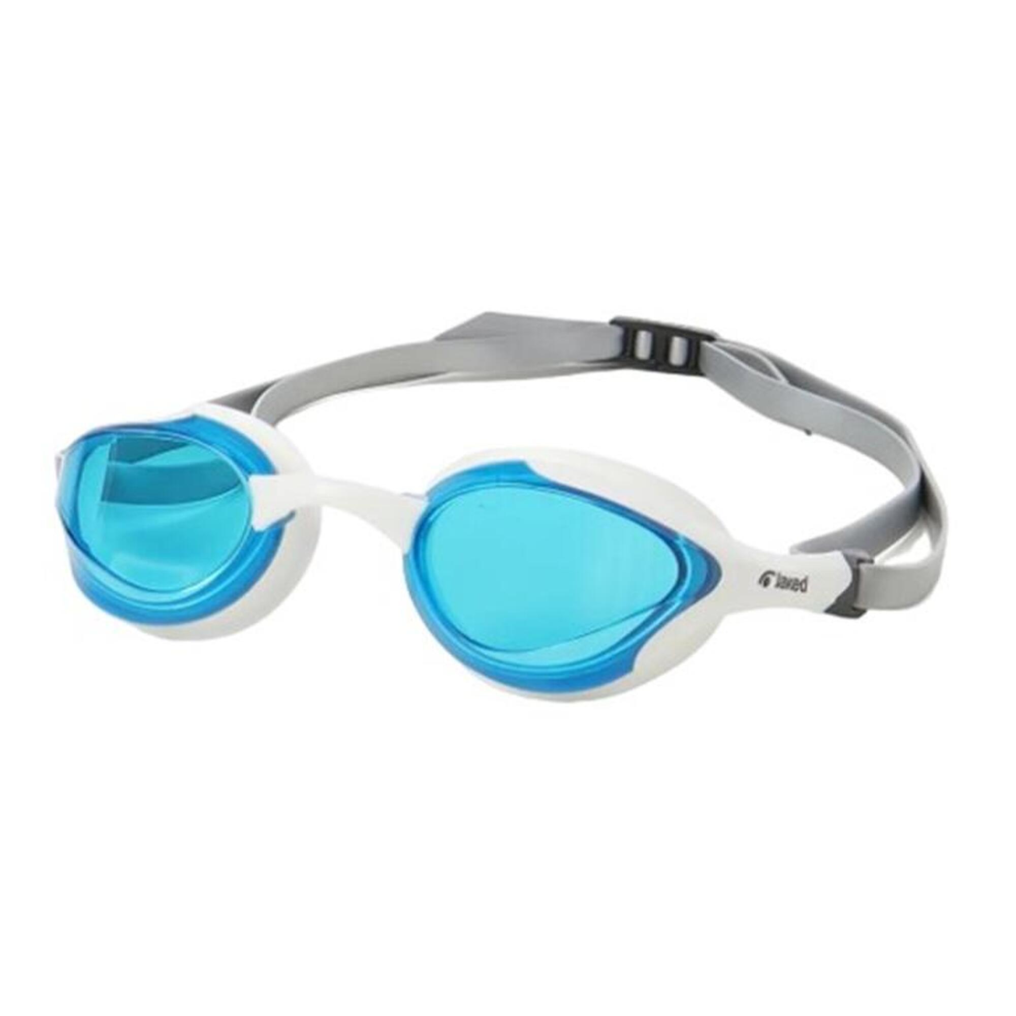 RUMBLE COMPETITION SWIMMING GOGGLES - WHITE