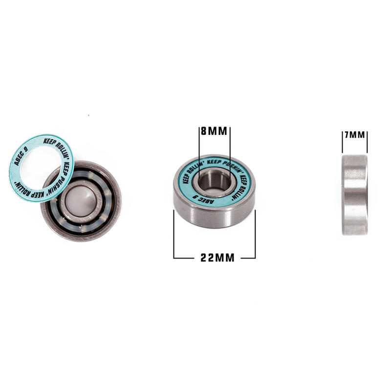 BTFL Roulements à billes ABEC 9 pour patins à roulettes, skate- et longboards