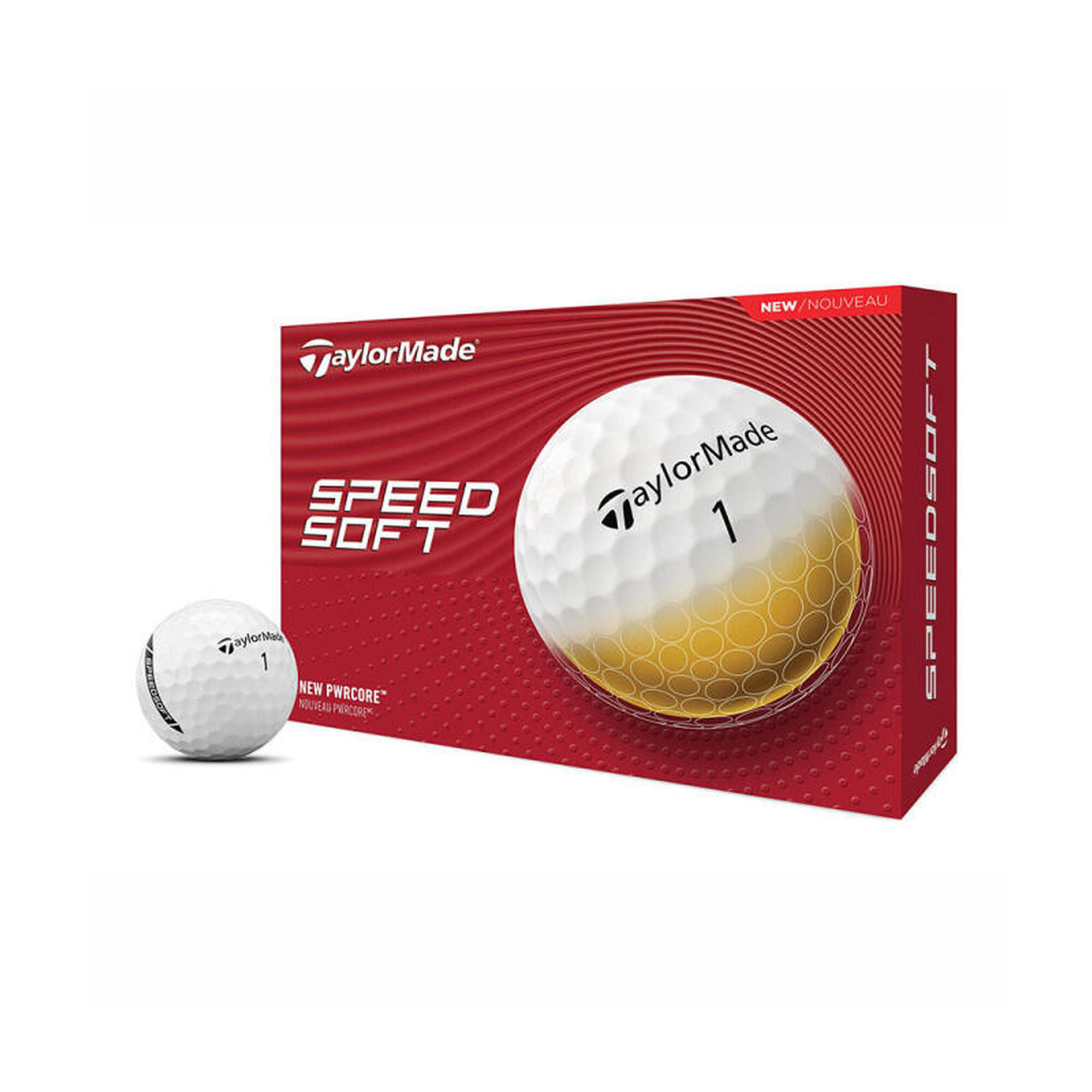 Piłki Golfowe Speedsoft 12 sztuk