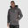 Herren Zip Hoodie Trevorson Anthrazit