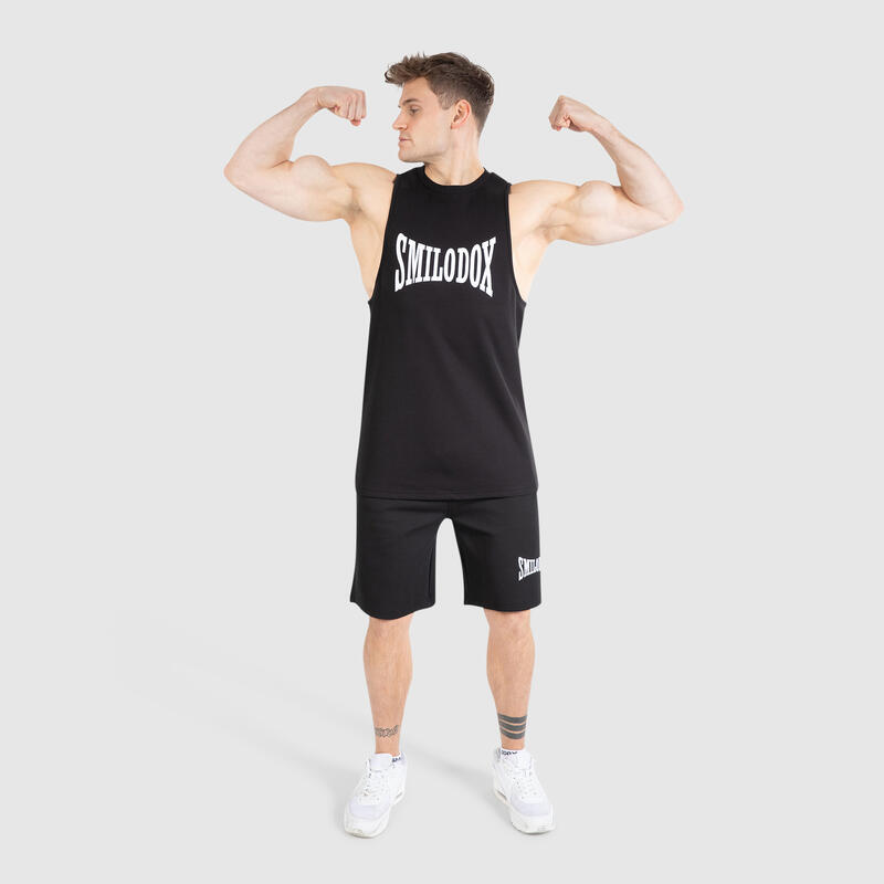 Herren Tank Top Classic Pro Schwarz für Sport & Freizeit