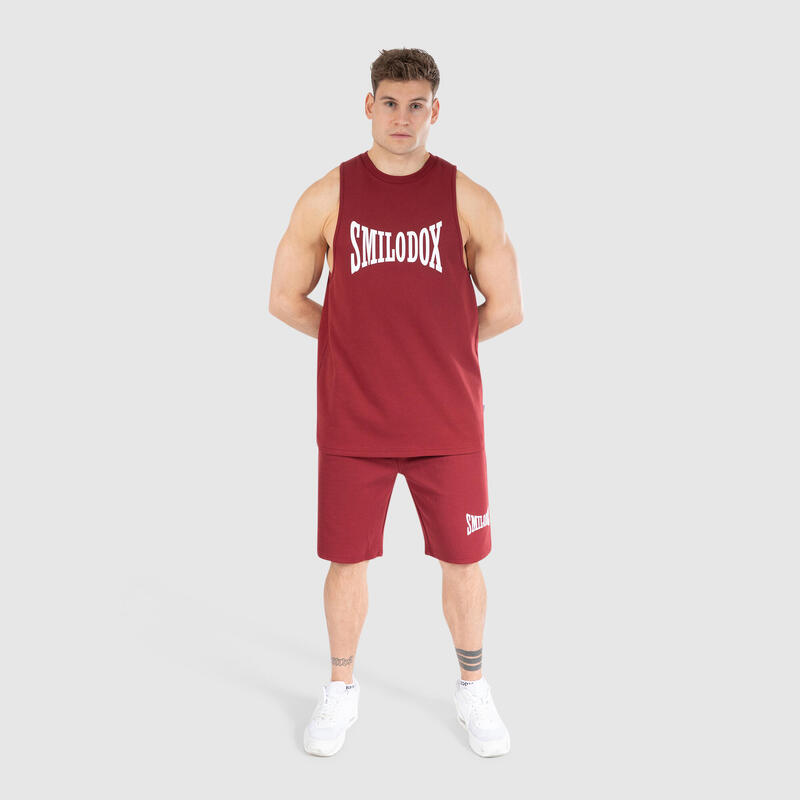 Herren Tank Top Classic Pro Bordeaux für Sport & Freizeit