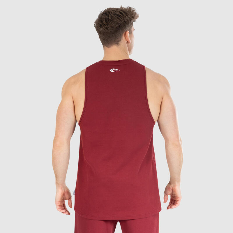 Herren Tank Top Classic Pro Bordeaux für Sport & Freizeit