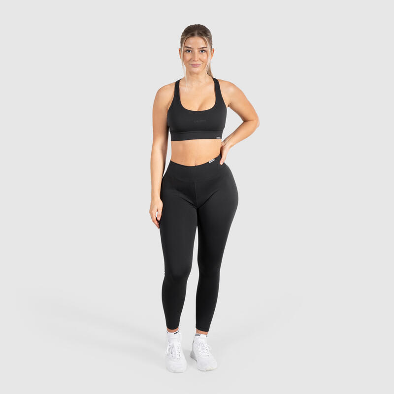 Damen Sport BH Advance Pro Schwarz für Sport & Freizeit