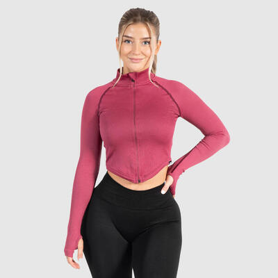 Damen Trainingsjacke Serina Bordeaux