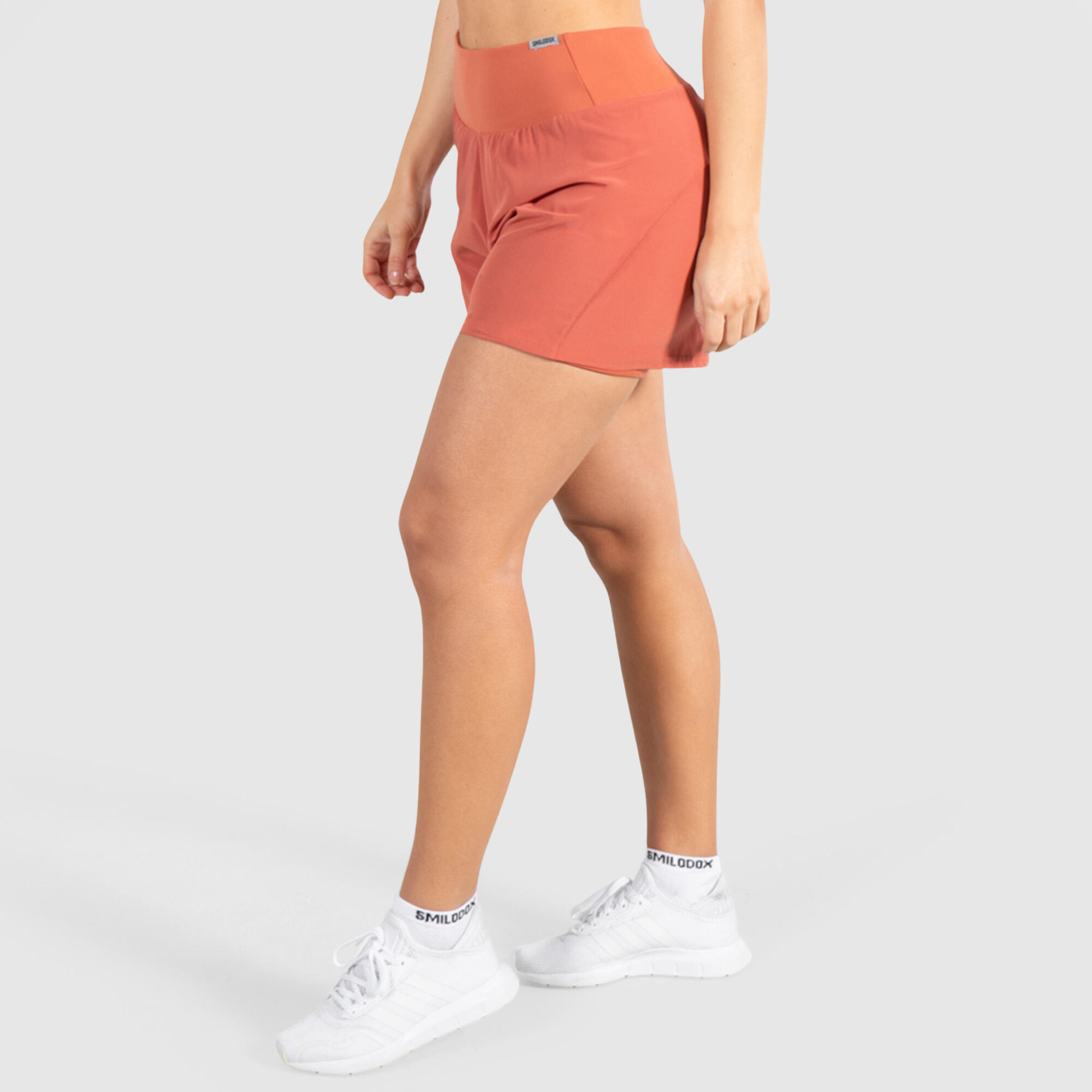 Damen Shorts Advance Pro 2in1 Terakotta 2/6