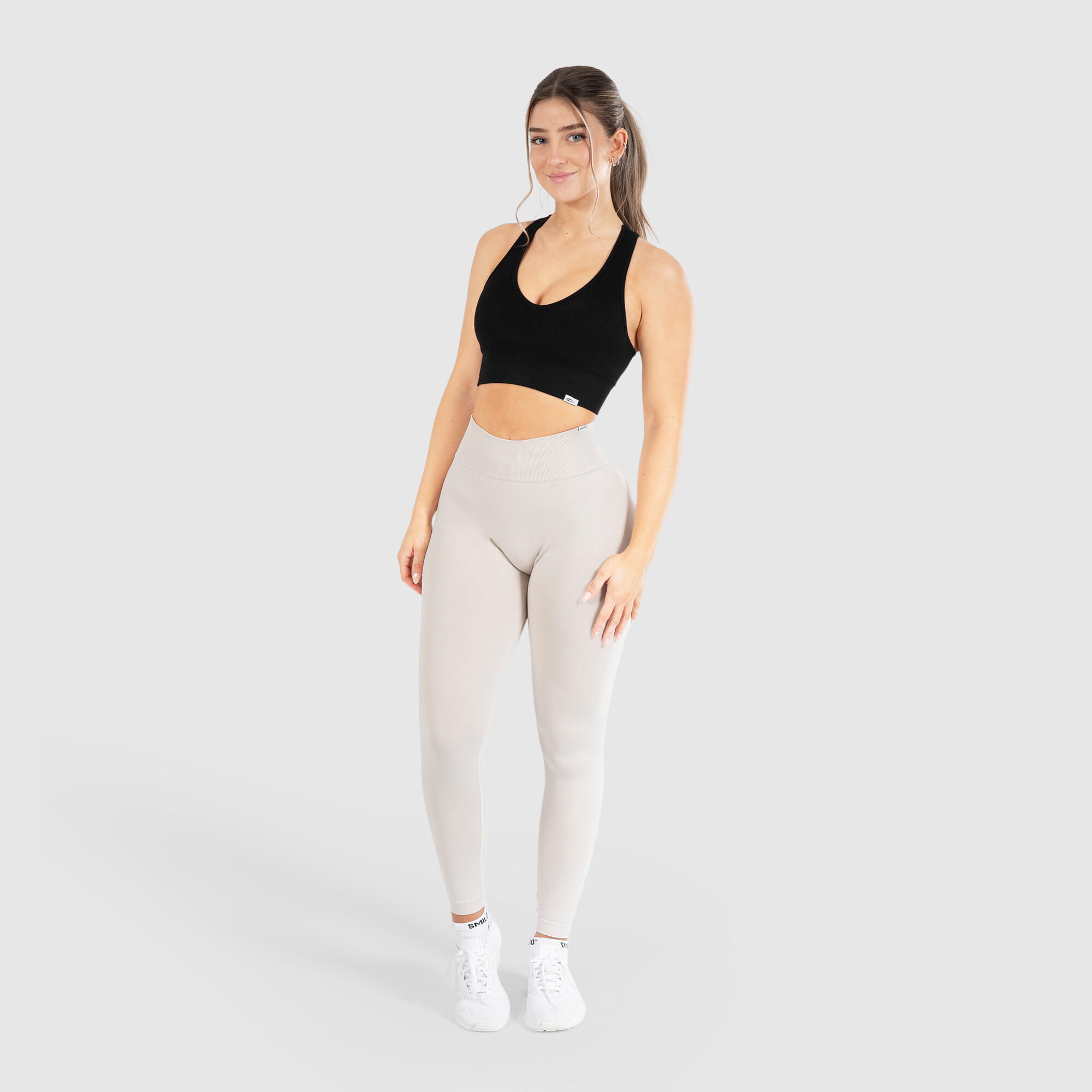 Damen Leggings Slayton Scrunch Creme 3/6