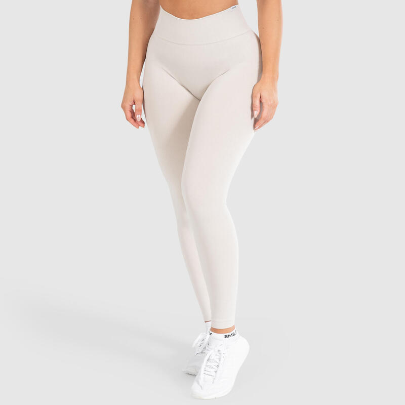 Damen Leggings Slayton Scrunch Creme für Sport & Freizeit