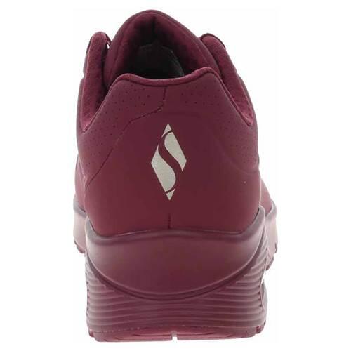 Chaussures universel femmes Skechers Uno Stand On Air Plum 4/5