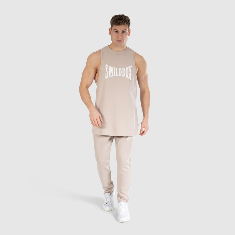 Herren Jogginghose Classic Pro Hellbraun für Sport & Freizeit