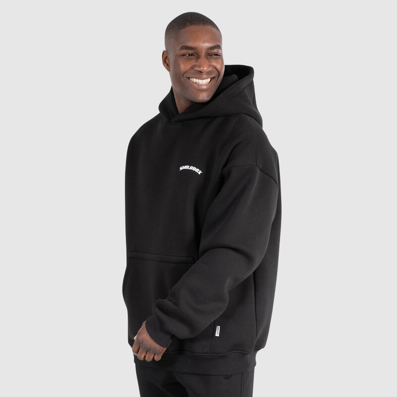 Herren Hoodie Jerrick Schwarz für Sport & Freizeit