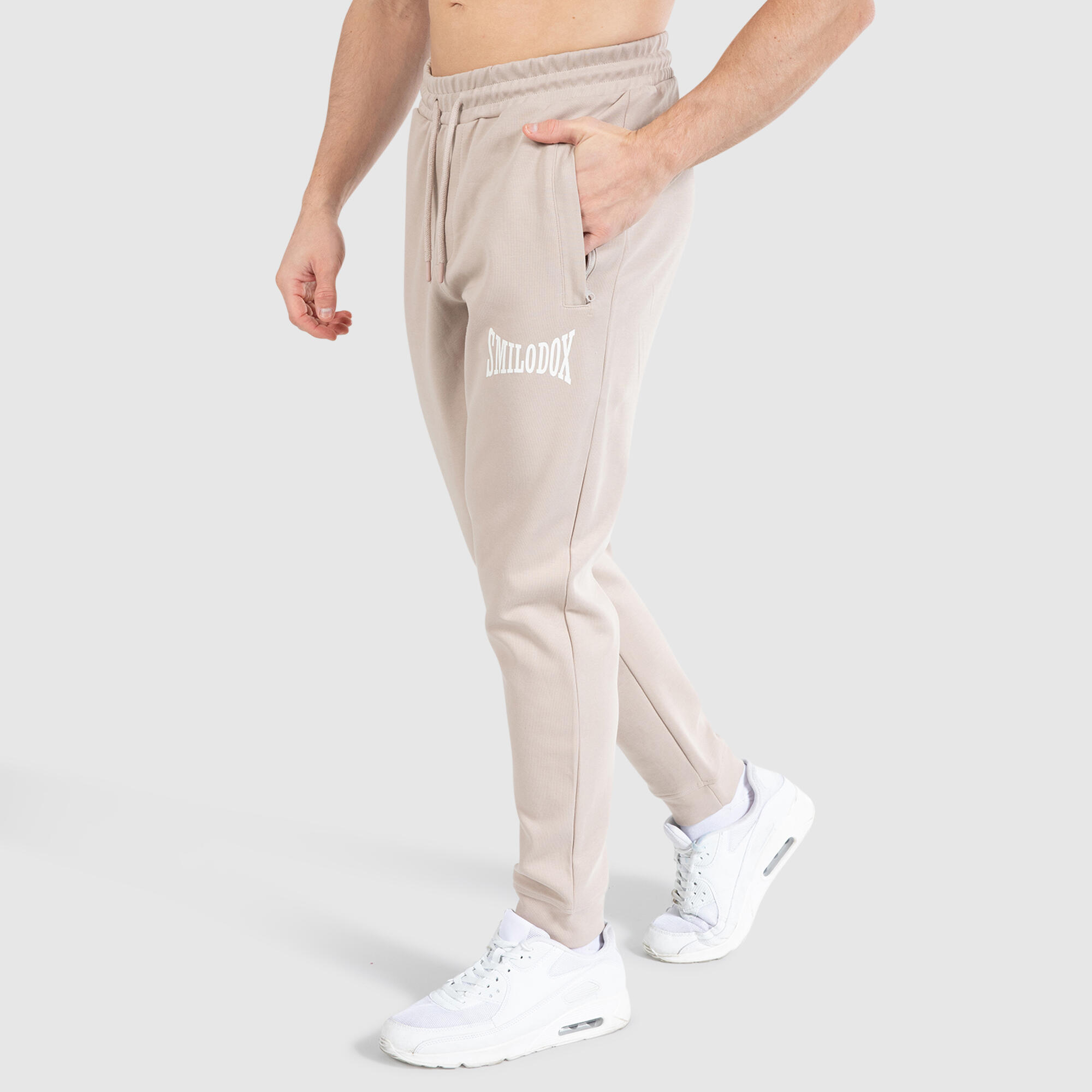 Herren Jogginghose Classic Pro Hellbraun 2/6
