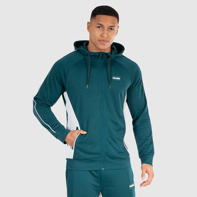 Herren Zip Hoodie Suit Pro Schwarz