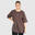 Damen Oversize T-Shirt Benetta Braun für Sport & Freizeit
