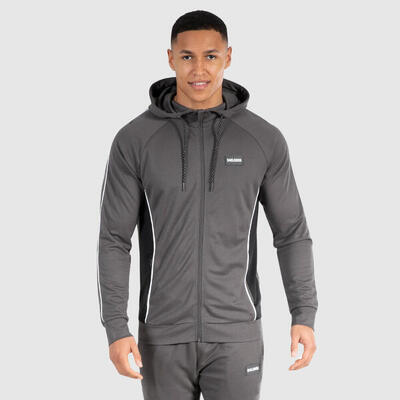 Herren Zip Hoodie Suit Pro Schwarz
