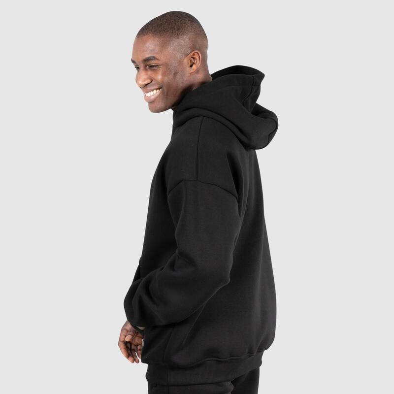 Herren Hoodie Kane Schwarz für Sport & Freizeit