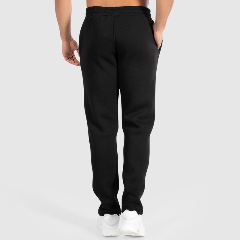 Unisex Jogginghose Rocco Schwarz für Sport & Freizeit