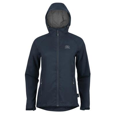 Regenjas dames stow & go pack away navy - blauw