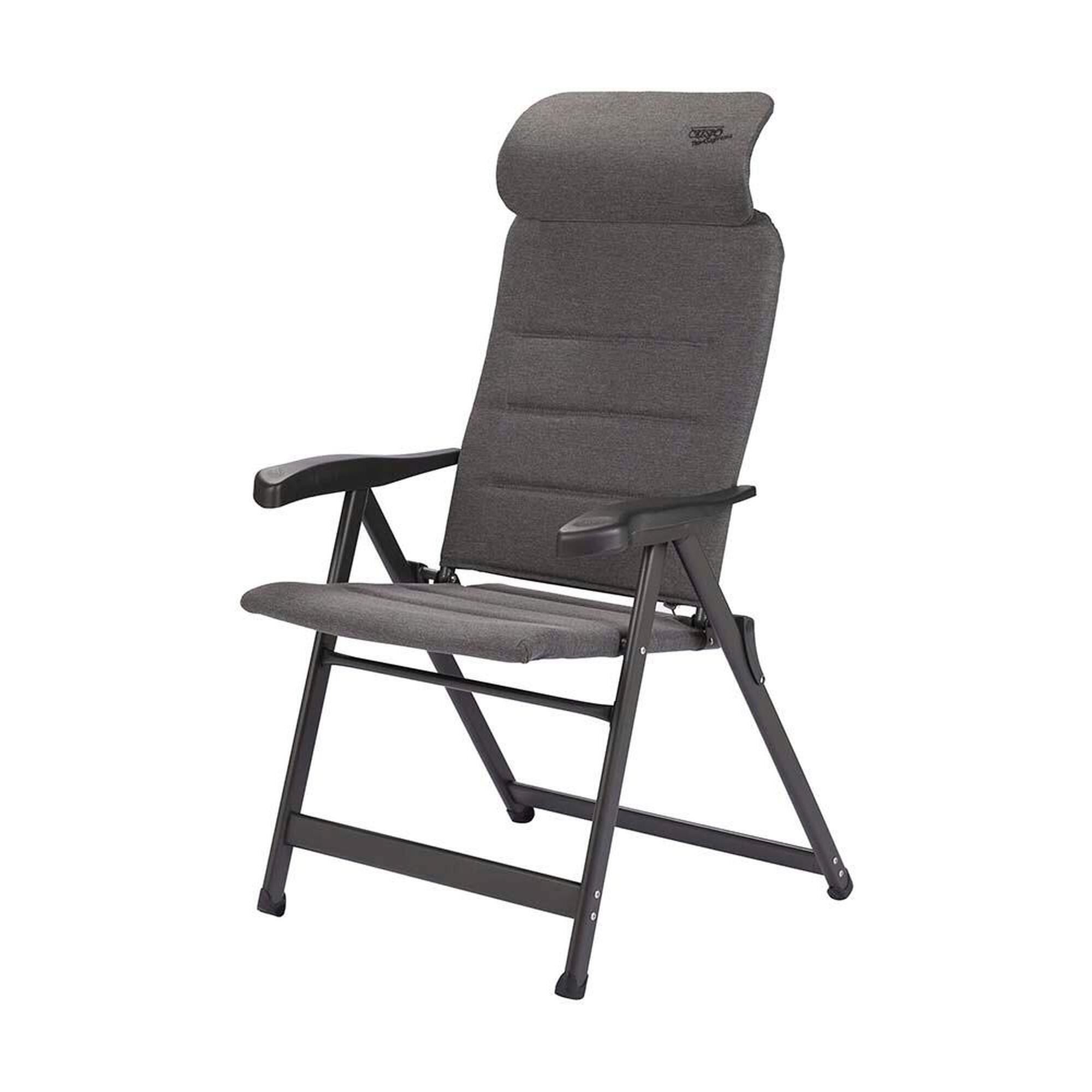 Silla Plegable de camping Crespo AP/237-CTS - Tex-Supreme Compact  - Gris