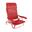 Silla Plegable de Playa y Camping  Crespo AL/221-M - 7 posiciones - Rojo