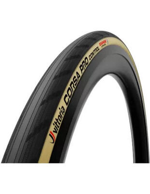 Cubierta plegable Corsa Pro Control 28 TLR - negro/beige